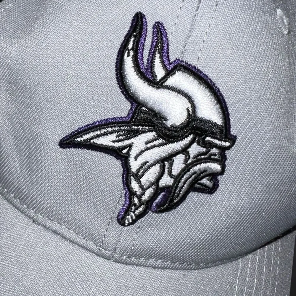 NFL Team Apparel Minnesota Vikings Adjustable Back Cap Hat